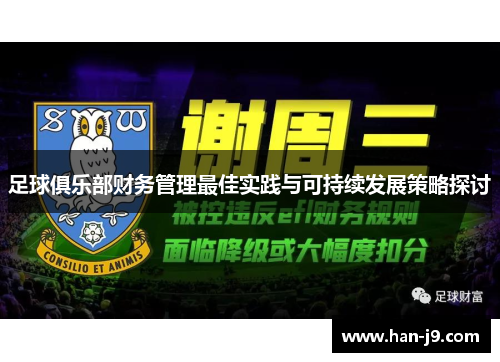 足球俱乐部财务管理最佳实践与可持续发展策略探讨